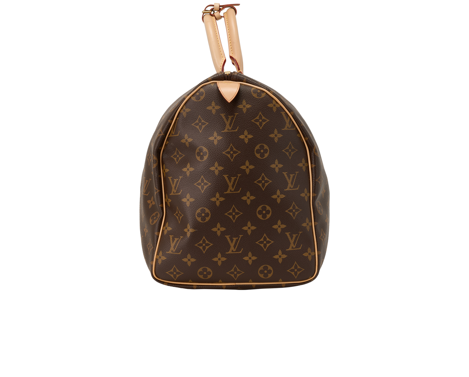 Keepall 50, &pound;1,200, Handbags, Brown, Canvas, Bottom view